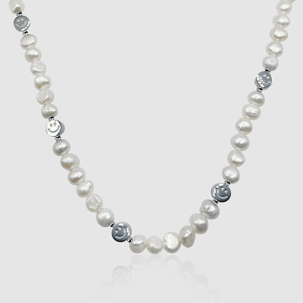 Smiley Real Pearl Necklace