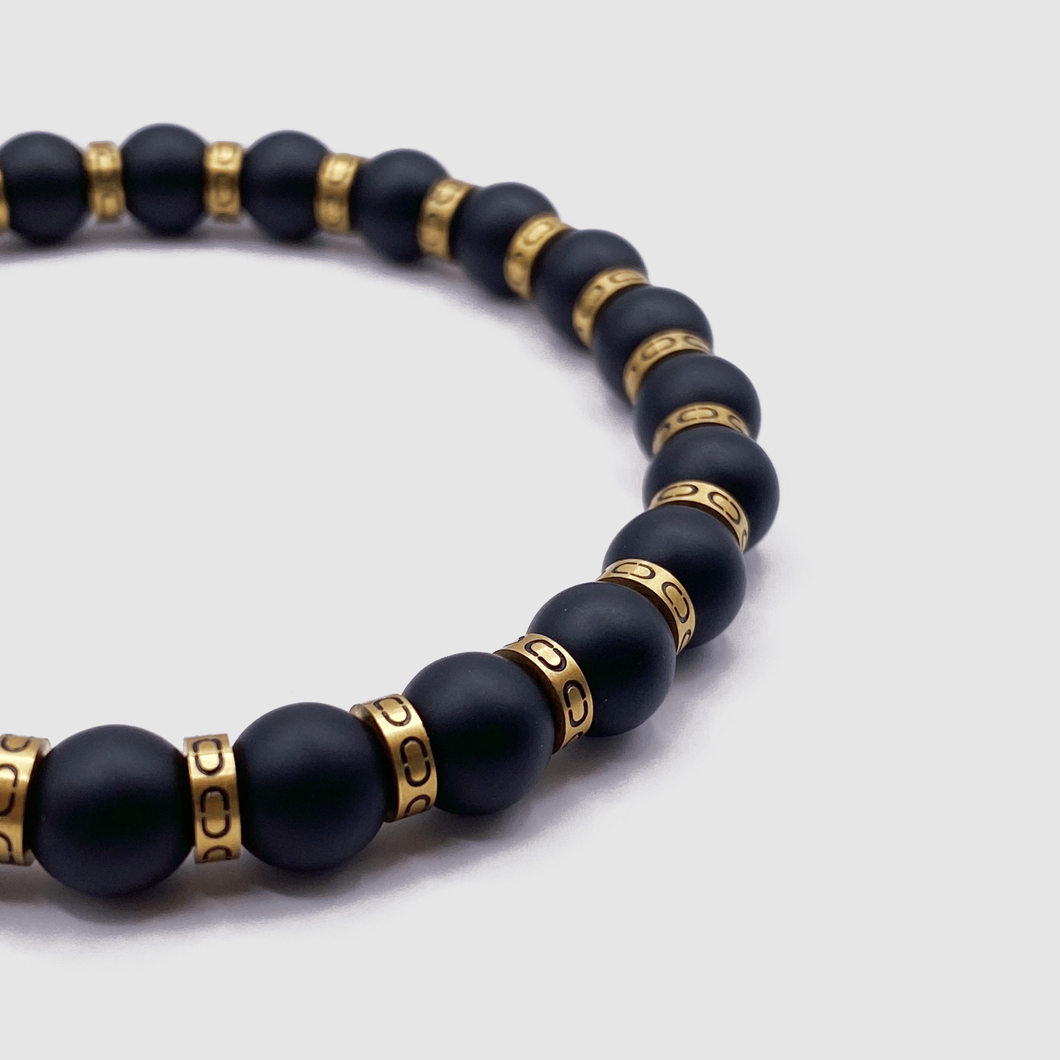 Split Bead Bracelet (Gold)