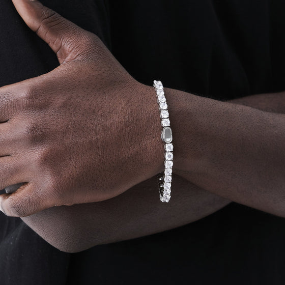 Tennis Bracelet (Silver) 5mm
