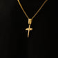 Nail Cross Pendant (Gold)