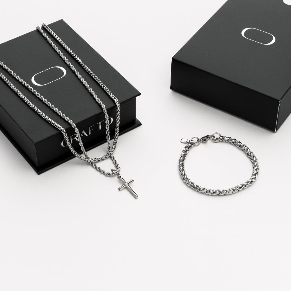 Cross Gift Set (Silver)