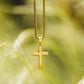 Latin Cross Pendant (Gold)