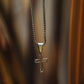 Hollow Cross Pendant (Silver)