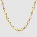 Clover Link Necklace (Gold)