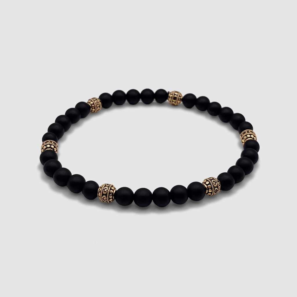 Matte Onyx Stone Bracelet