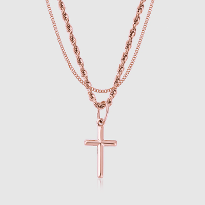 Cross & Connell Set (Rose Gold)