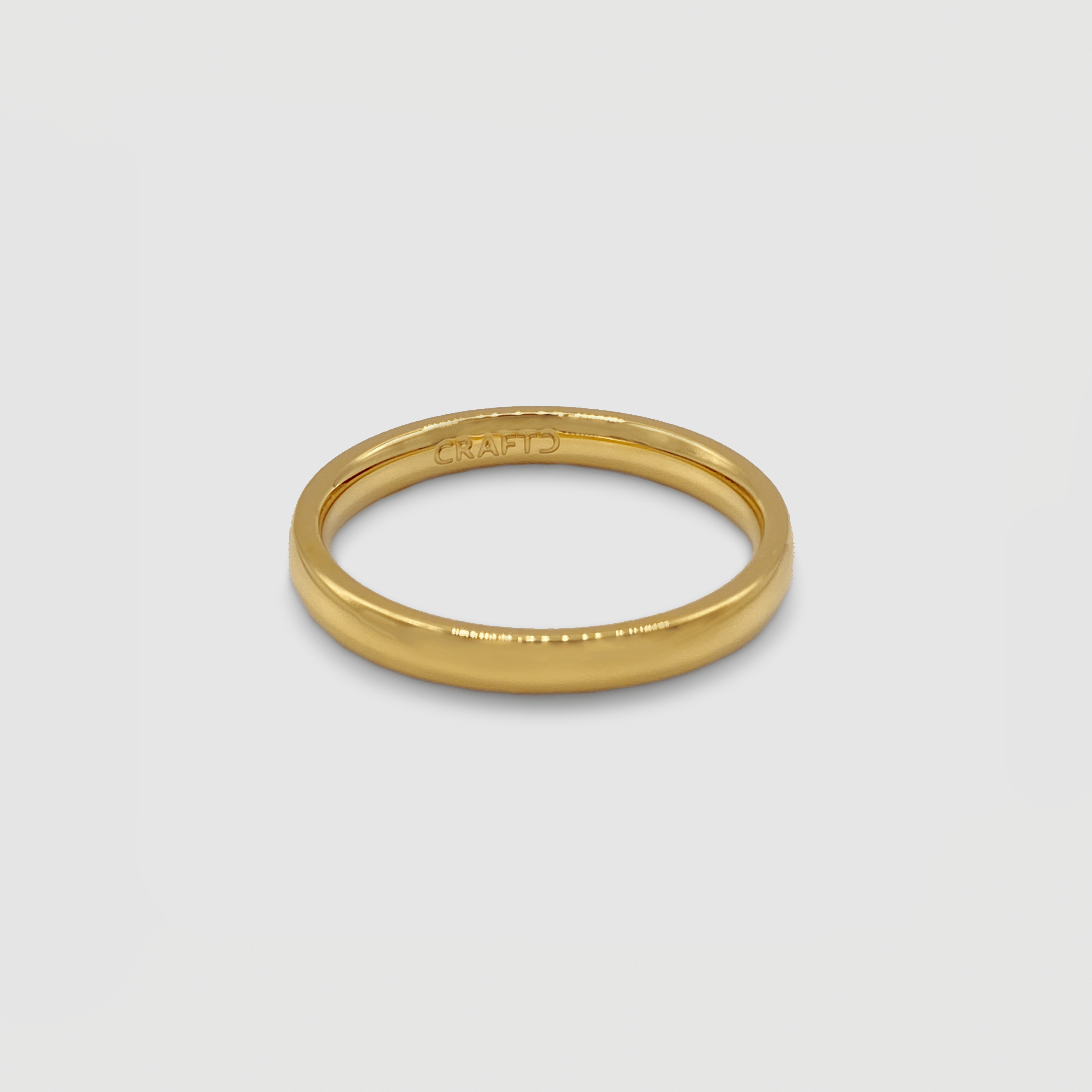 Round Band Ring (Gold) 3mm
