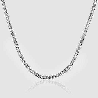 Tennis Chain (Silver) 3mm