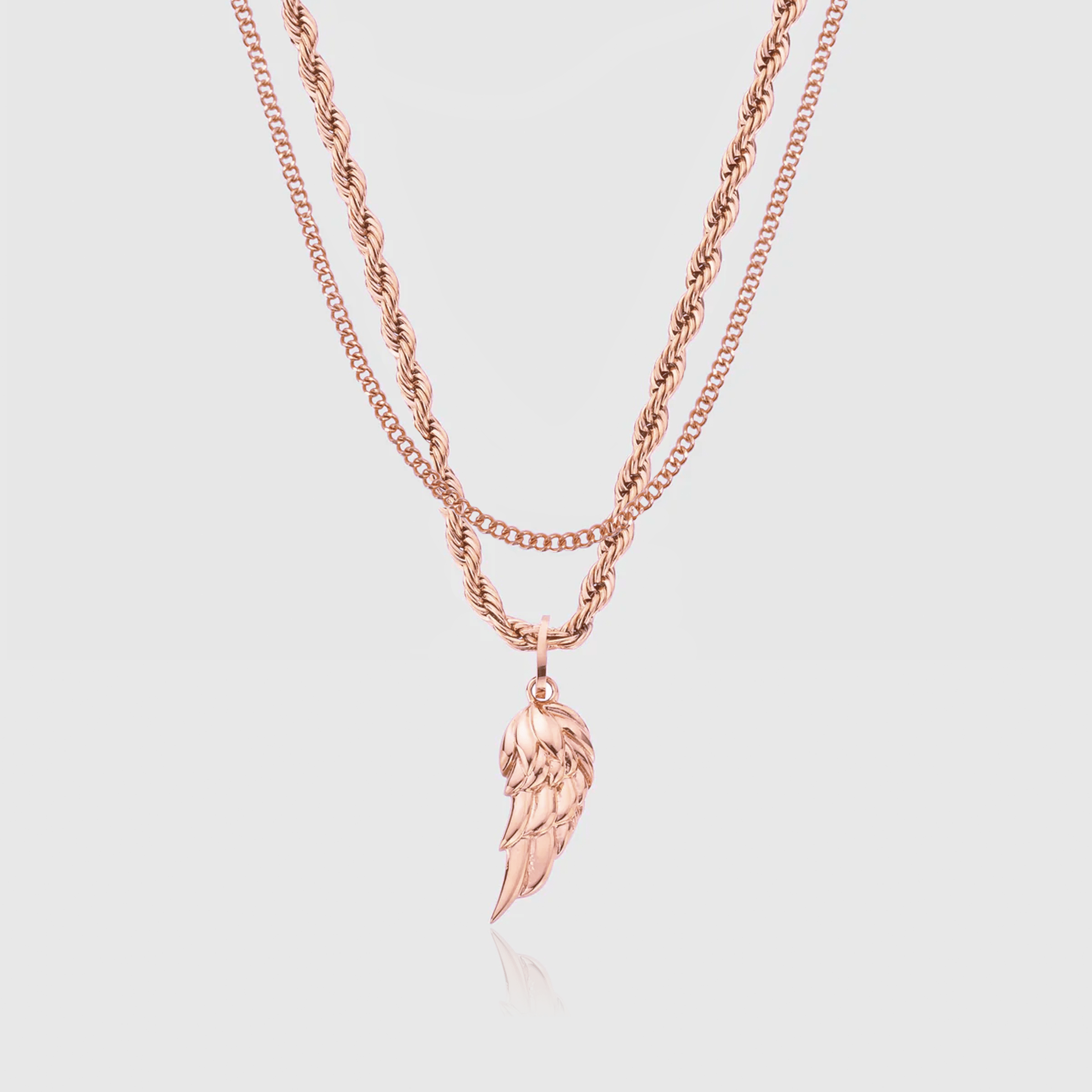 Wing & Connell Set (Rose Gold)