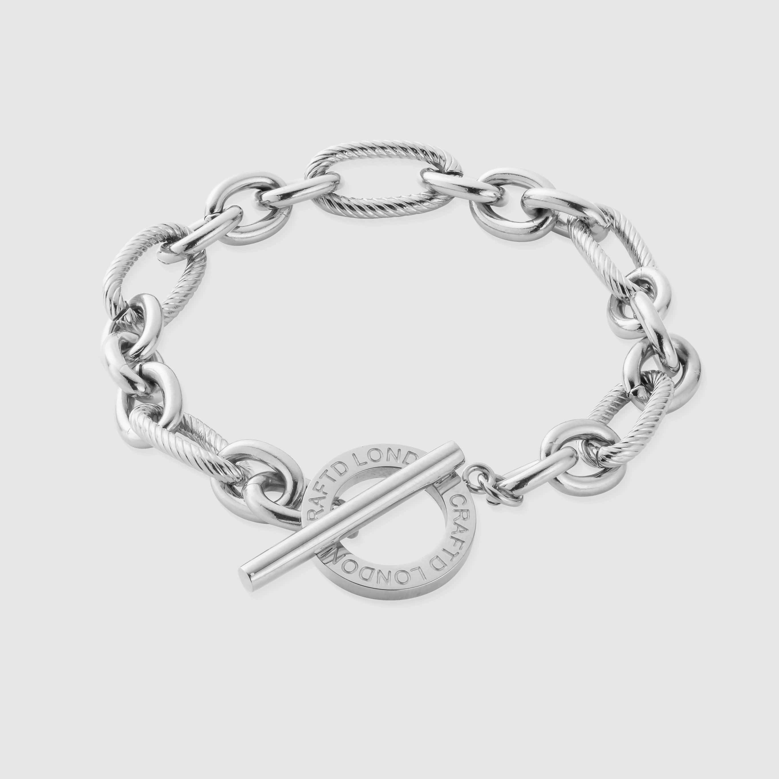 Toggle Milan Bracelet (Silver)