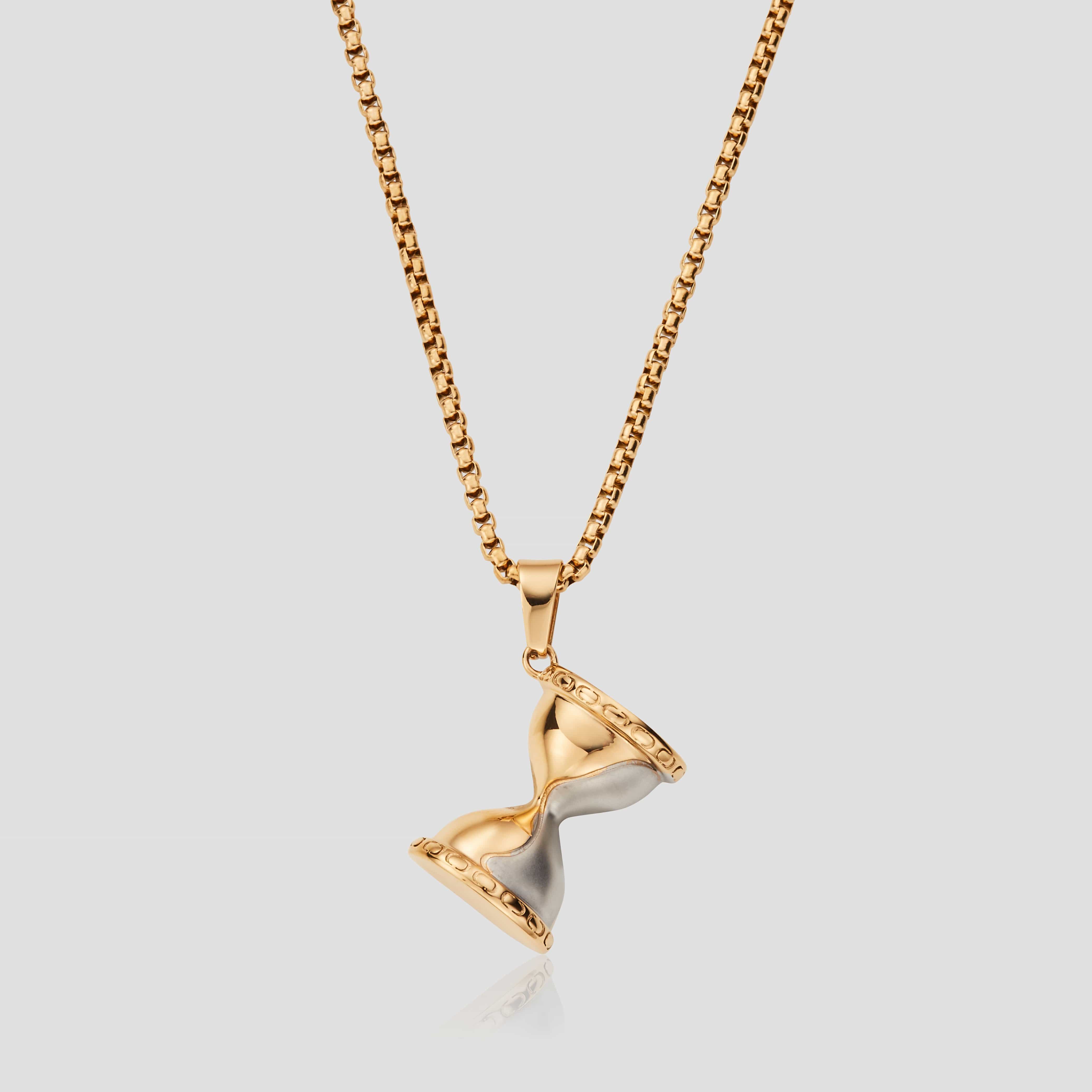 Hourglass pendant discount