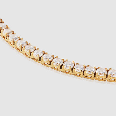 Tennis Chain (Gold) 5mm