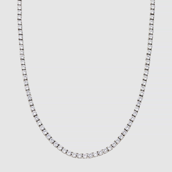 Tennis Chain (Silver) 5mm